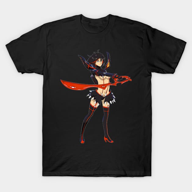 Ryuko Matoi Kill La Kill T-Shirt by ZarenBeck